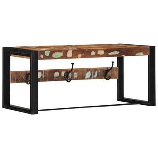 VidaXL attaccapanni Legno di recupero  