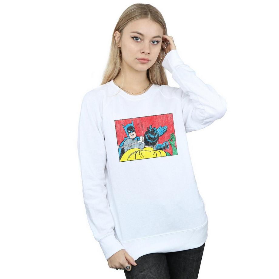 DC COMICS Batman Robin Slap Sweatshirt  