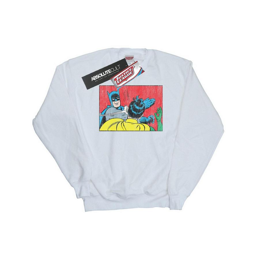 DC COMICS Batman Robin Slap Sweatshirt  