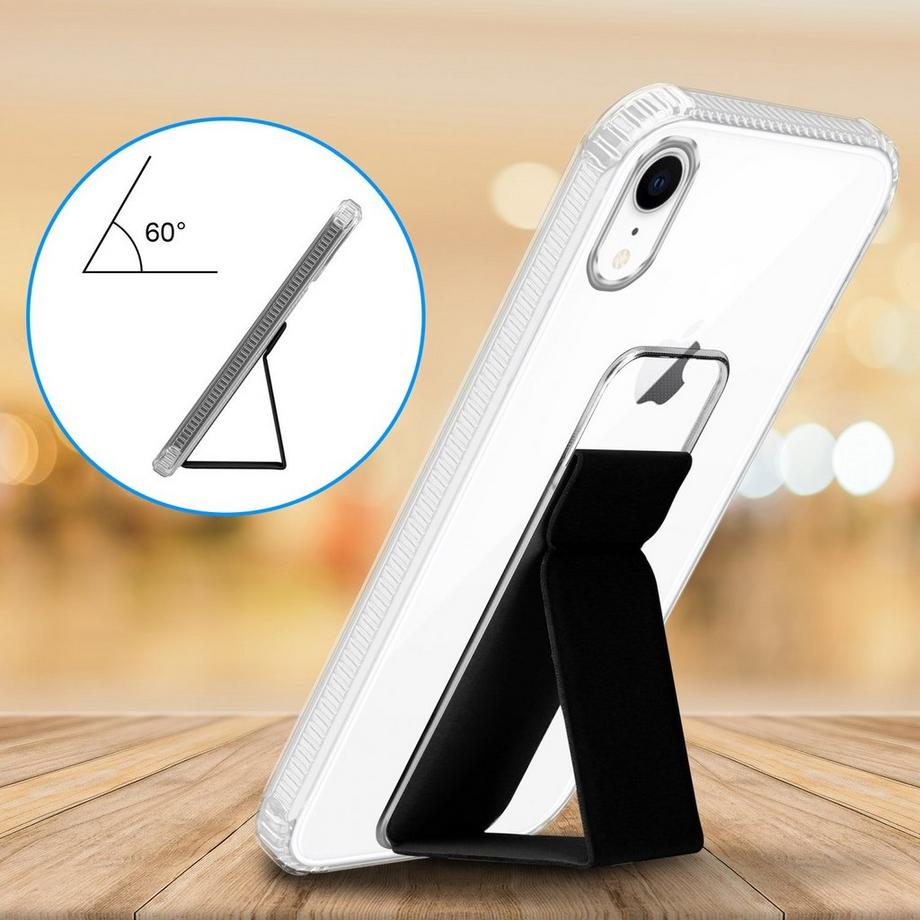 Cadorabo  Hülle für Apple iPhone XR mit Halterung und Standfunktion 