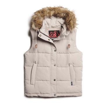 daunenjacke mit kapuze, damen uperdry everet