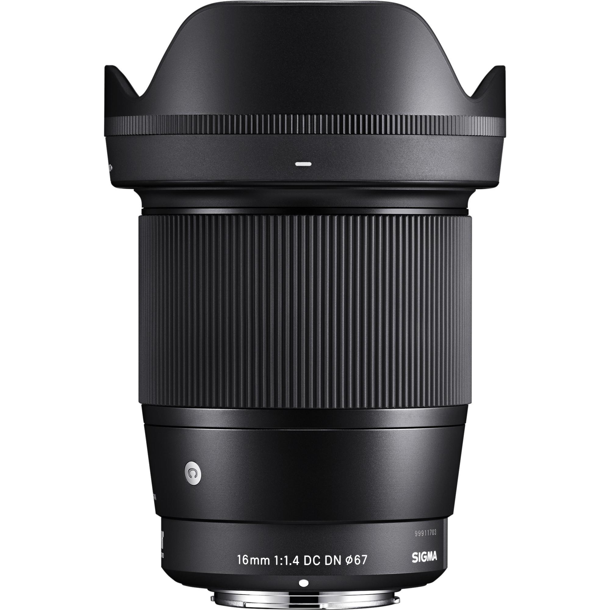 SIGMA  Sigma 16mm F1.4 DC DN | C MILC Obiettivo ampio Nero 