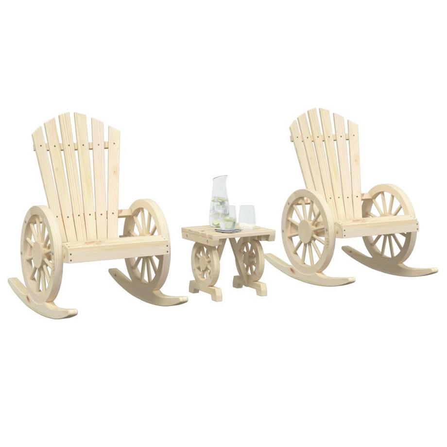VidaXL Garten lounge set holz  