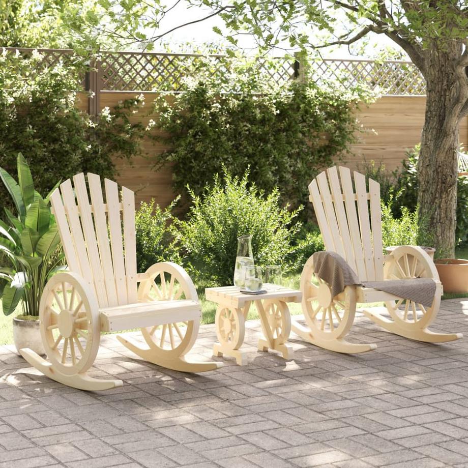 VidaXL Garten lounge set holz  