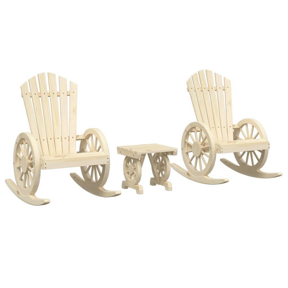 VidaXL Garten lounge set holz  