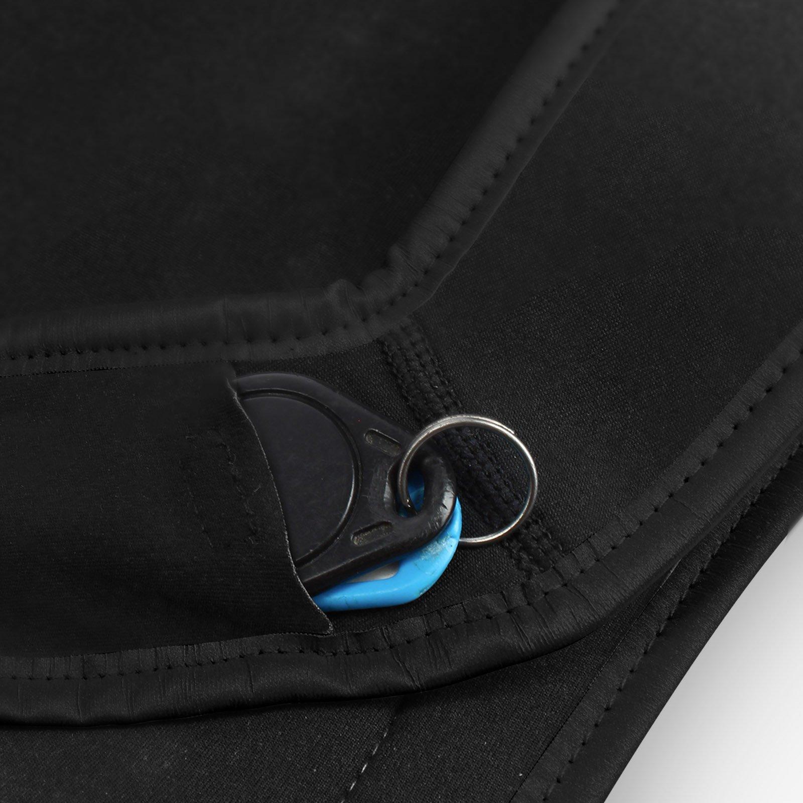 Avizar Gilet Réfléchissant Porte Téléphone Noir  