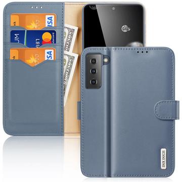 Galaxy S21+ - Dux Ducis Hivo Series Etui Blau