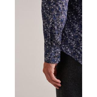 Seidensticker  Business Hemd Slim Fit Langarm Floral 