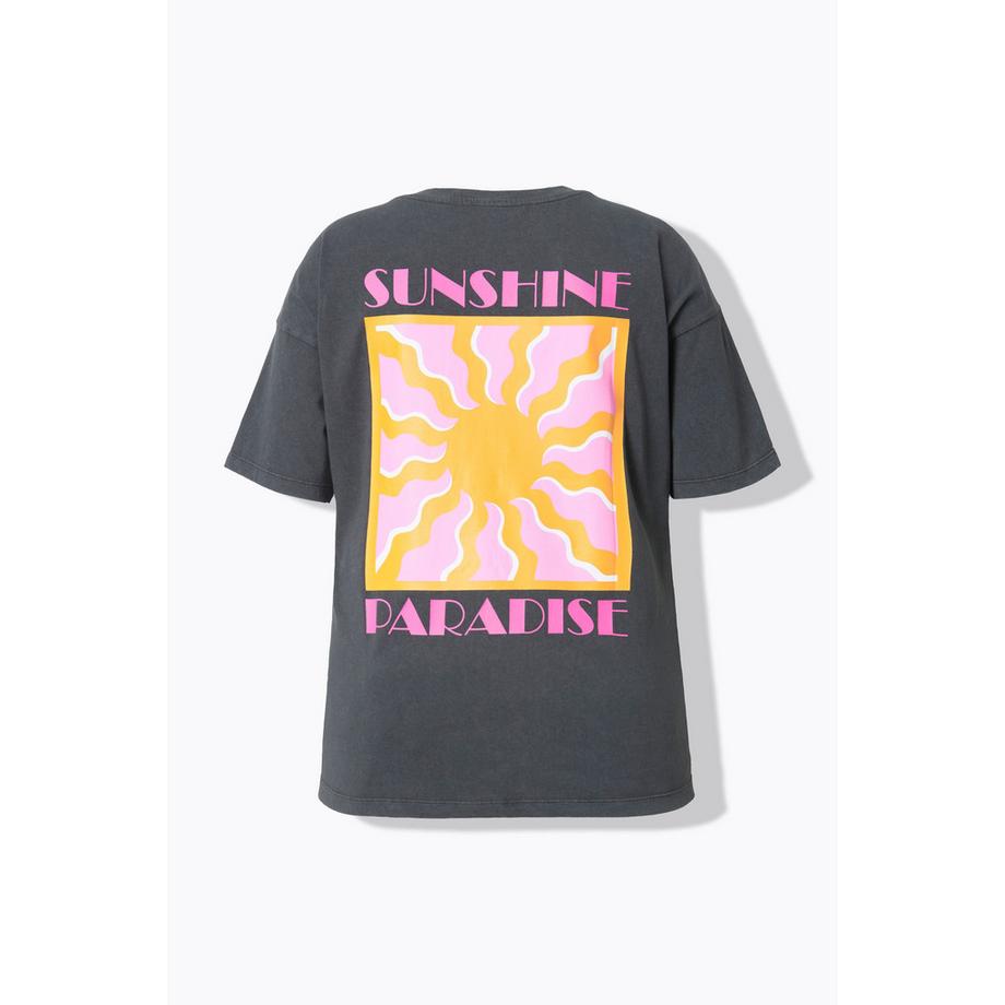 Studio Untold Oversize Print Vintage Look T-Shirt  