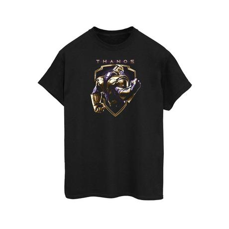 Avengers Endgame Thanos T-Shirt Imprimé Graphique Coupe Cintrée  
