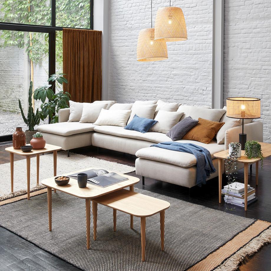 La Redoute Intérieurs Linange Decke aus gewaschenem Leinen  