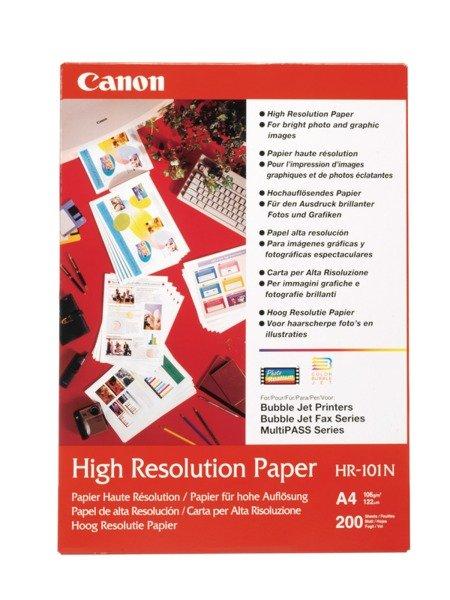 Canon  CANON Papier High Resolution A4 HR101NA4 Bubble-Jet, 106g 50 Blatt 