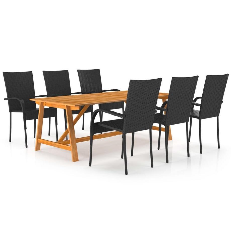 Ensemble à manger rotin synthétique