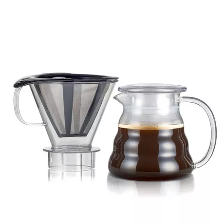 bodum Caffettiera con filtro permanente in acciaio inox MELIOR  
