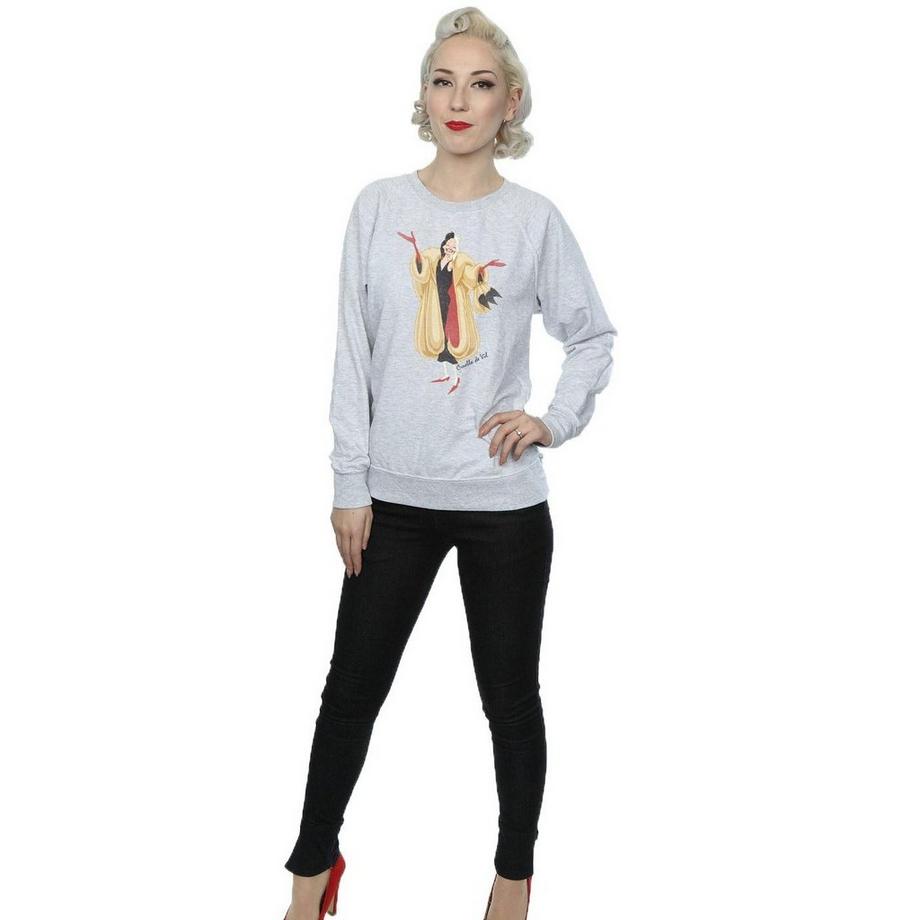 101 Dalmatians Sweatshirt Classique Col Rond  