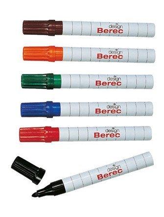 Image of Berec BEREC Whiteboard Marker 1-4mm 6er Etui Klassiker