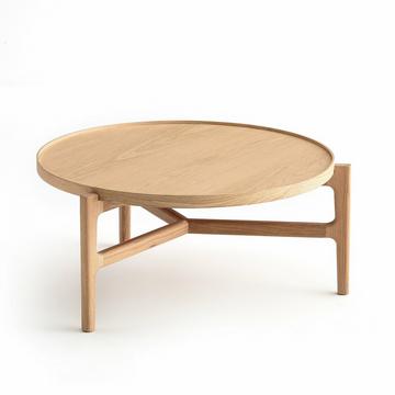 Table basse ø74 cm chêne