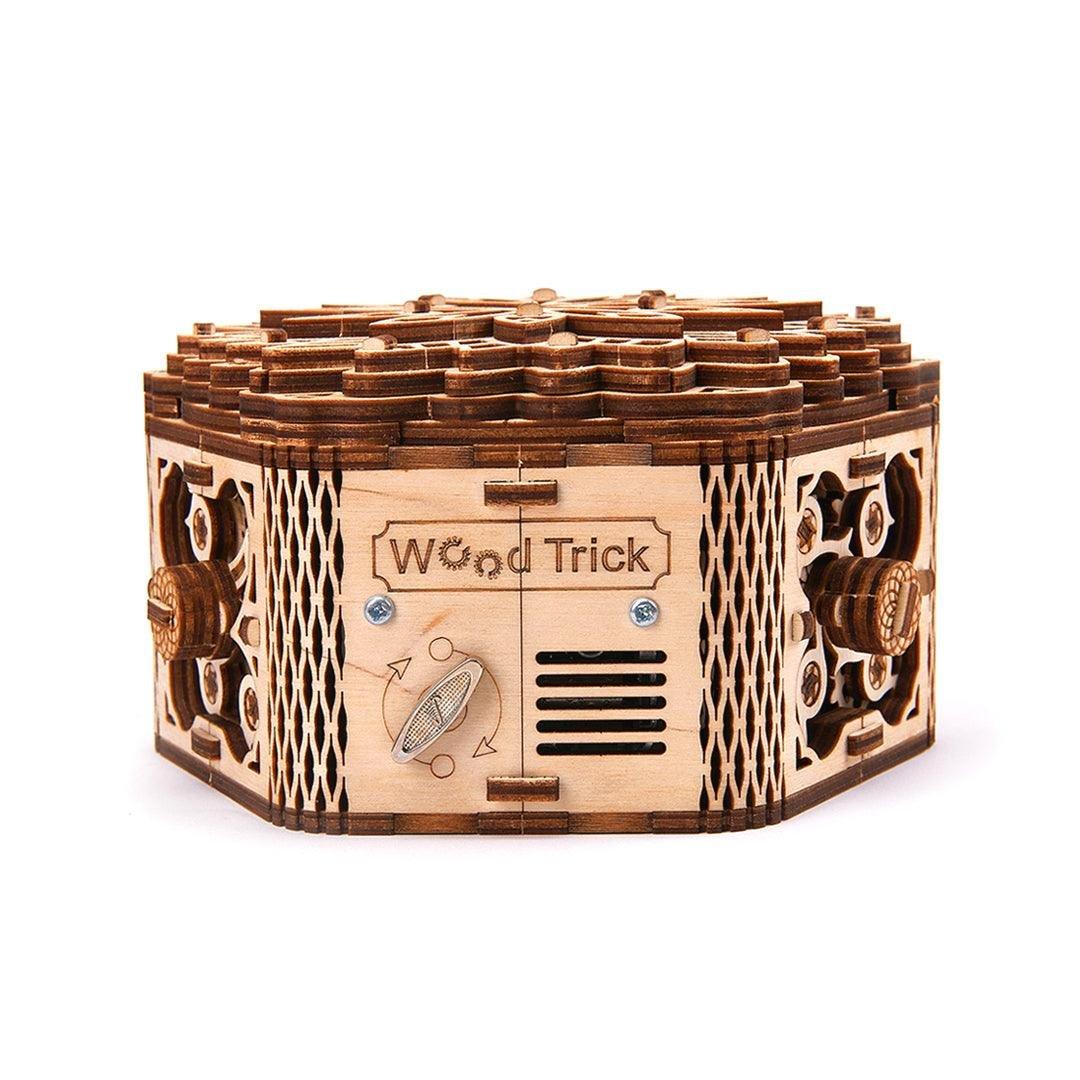 Wood Trick  Mystery Flower - Boîte à bijoux - Kit de construction en bois 3D 