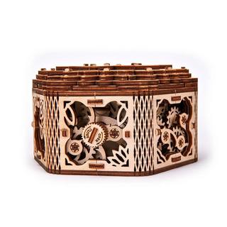 Wood Trick  Mystery Flower - Boîte à bijoux - Kit de construction en bois 3D 