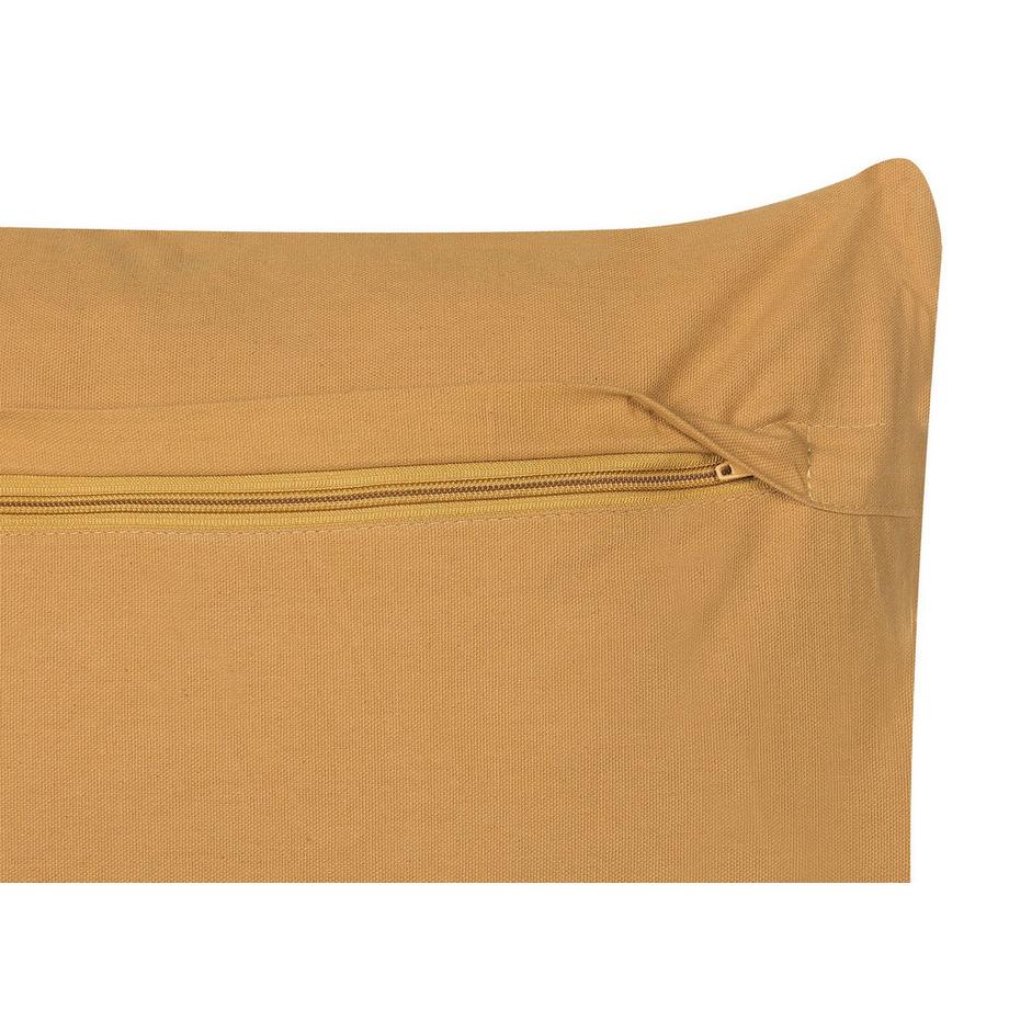 Beliani Coussin en Soie artificielle Boho AYROOR  