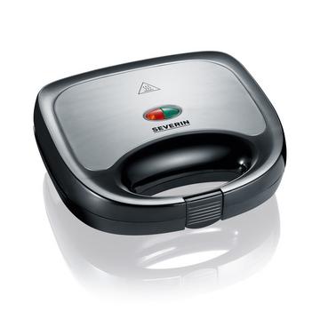 SA  Piastra per sandwich Nero, acciaio inox