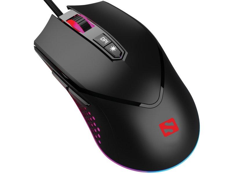 Sandberg  640-20 mouse Mano destra USB tipo A 6400 DPI 