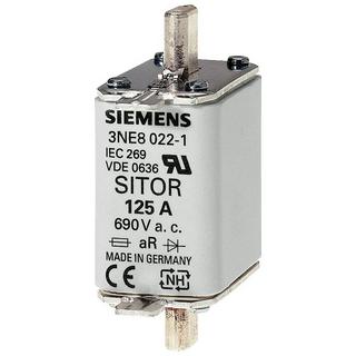 Siemens  Siemens SITOR-Sicherungseinsatz, mit Messerkontakten, NH00, In: 35 A, gR, Un AC: 690 V 