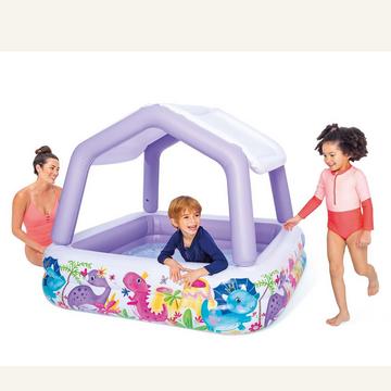 Piscina gonfiabile Acquario con tetto 157 x 157 x 122 cm INTEX 57470