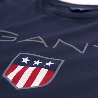 GANT  T-shirt  Confortable à porter-Shield Logo 