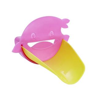 diaqua Wasserhahnverlängerung Kids Dolphie, gelb/pink  