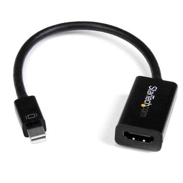 STARTECH.COM  StarTech.com Adattatore mini DisplayPort a HDMI 4k a 30Hz - Convertitore audio / video attivo mDP 1.2 a HDMI 1080p per MacBook Air / Mac Book Pro 