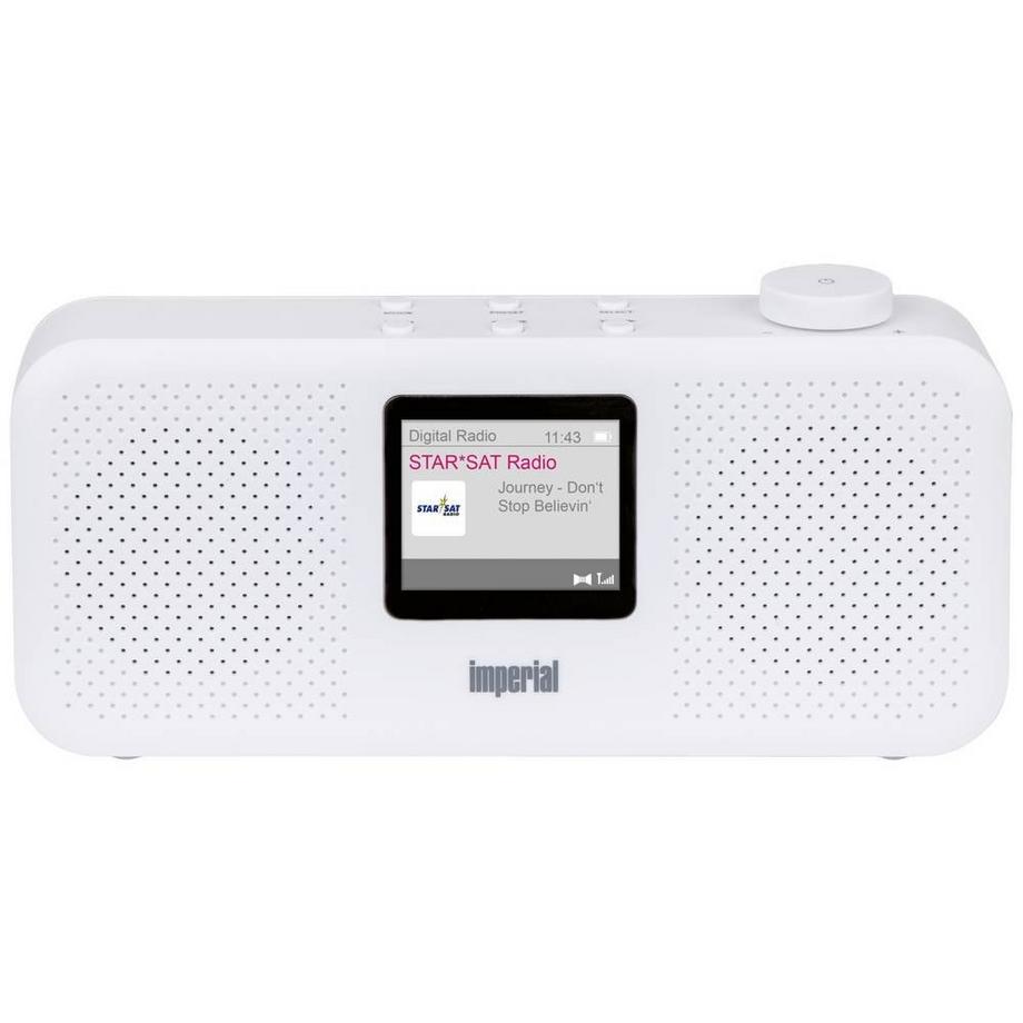 Imperial  Imperial DABMAN 16 Uhr Analog & Digital Weiß 