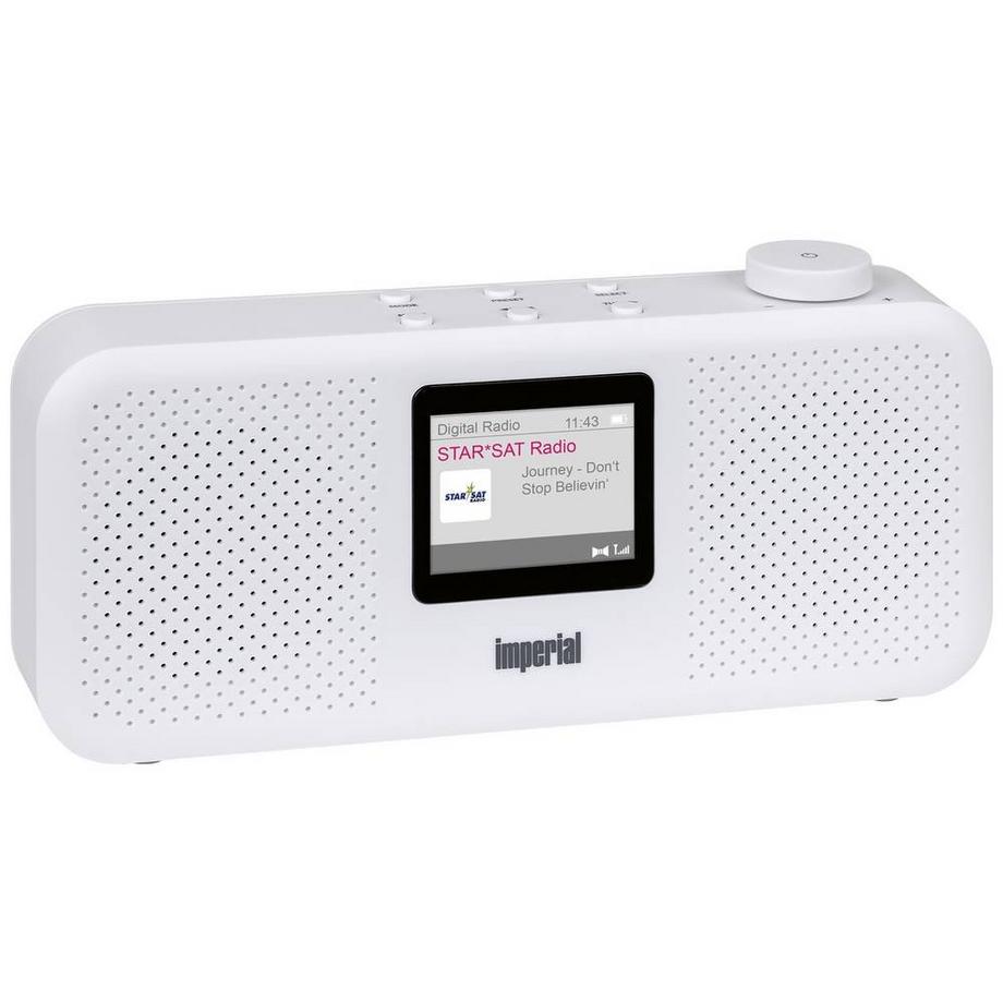 Imperial  Imperial DABMAN 16 Uhr Analog & Digital Weiß 