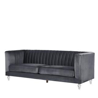 Beliani 3 Sitzer Sofa aus Samtstoff Modern ARVIKA  