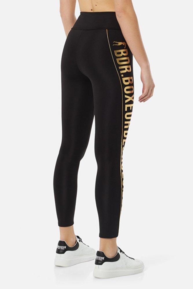 BOXEUR DES RUES  Lettering Printed Leggings 