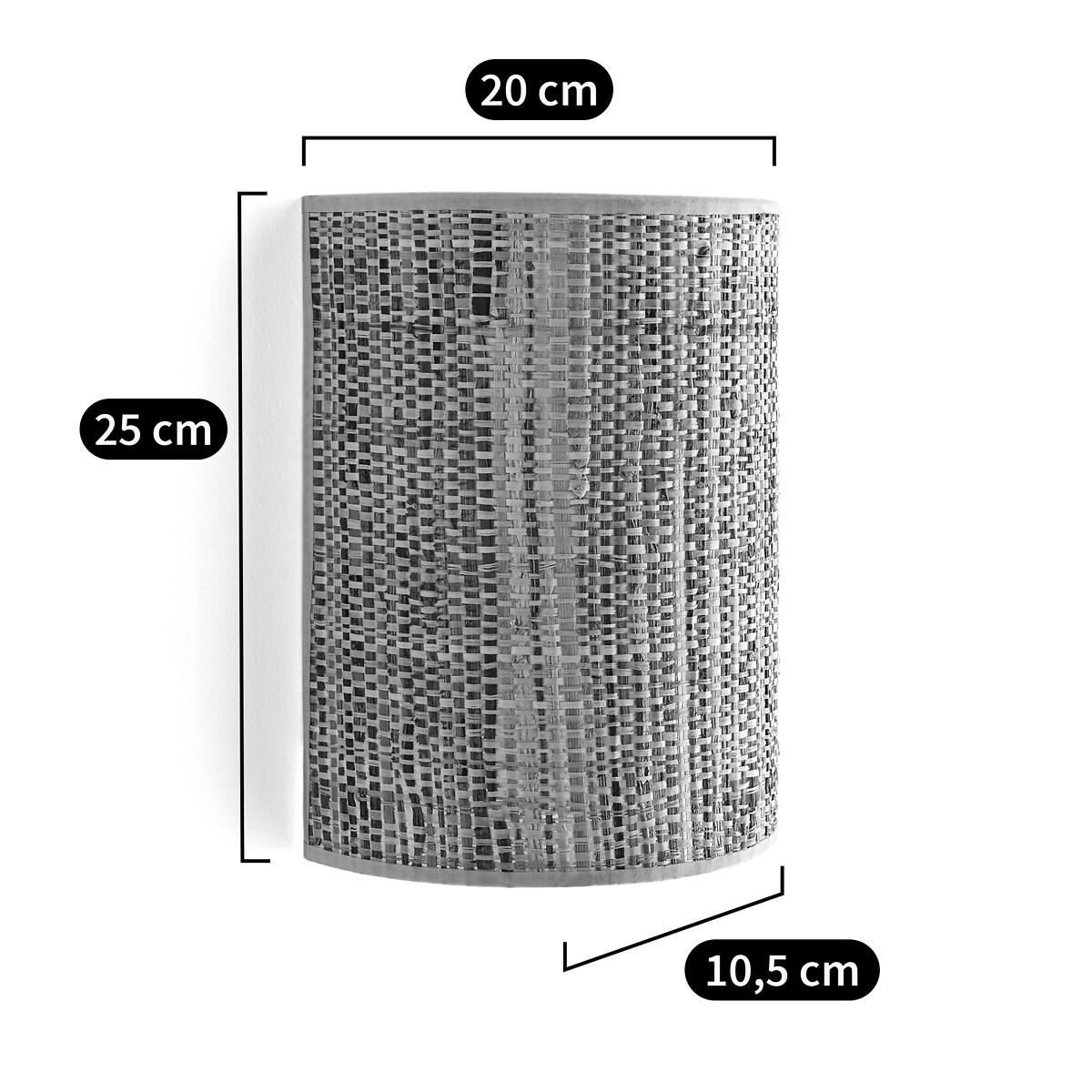 La Redoute Intérieurs Applique en raphia  