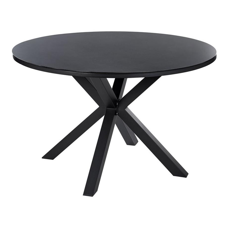 Beliani Table de salle à manger de jardin en Verre en céramique Moderne MALETTO  