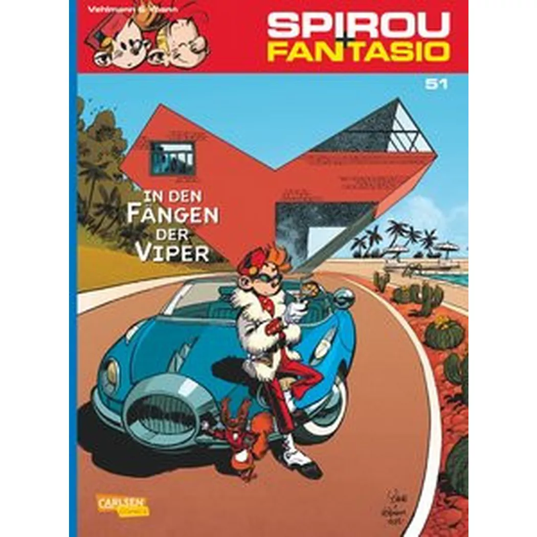 Carlsen Verlag - Spirou und Fantasio 51: In den Fängen der Viper, Vehlmann, Fabien/ Yoann, Multicolor