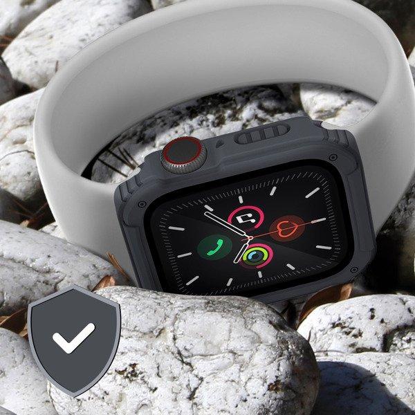 Avizar  Coque Intégrale Apple Watch 40mm Grise 