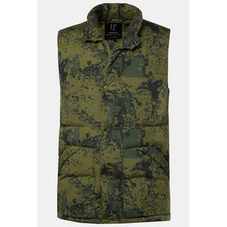 JP1880  Gilet trapuntato per l'outdoor con camouflage, disponibile fino alla tg. 7XL 