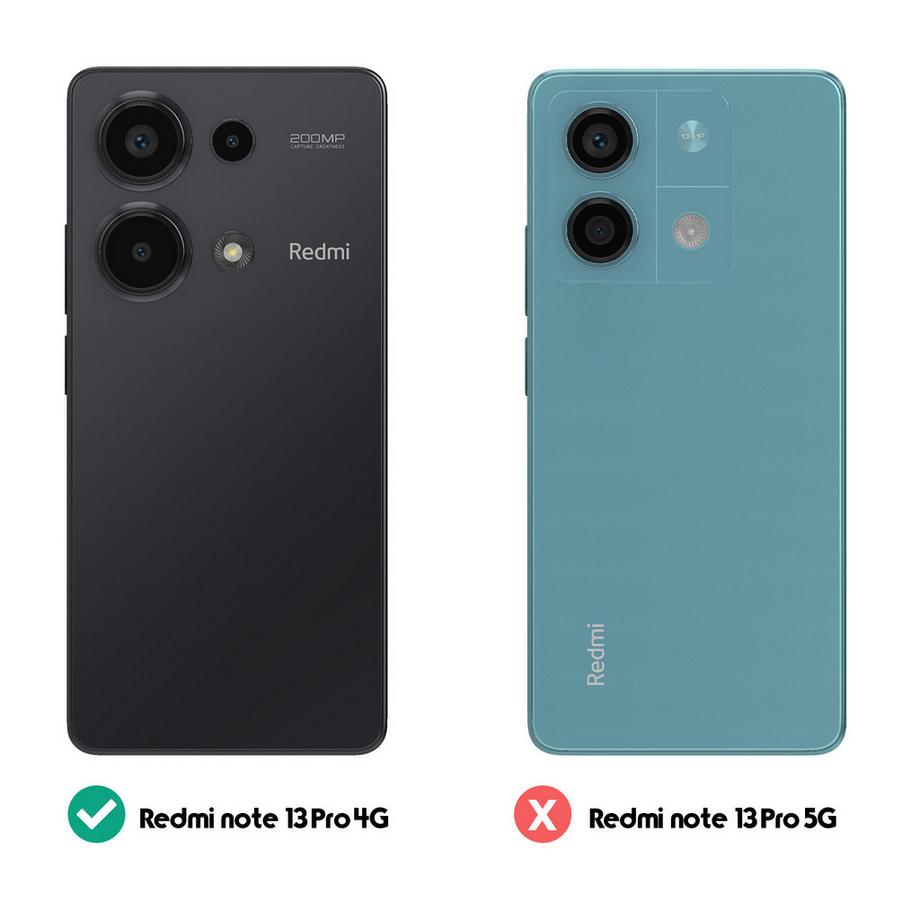 Avizar  Ring-Hülle Redmi Note 13 Pro 4G Rot 