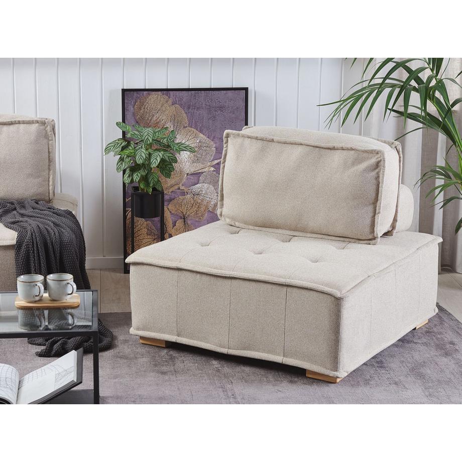 Beliani Modulo Poltrona en Tessuto Scandinavo TIBRO  