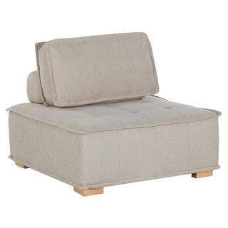 Beliani Module fauteuil en Polyester Scandinave TIBRO  