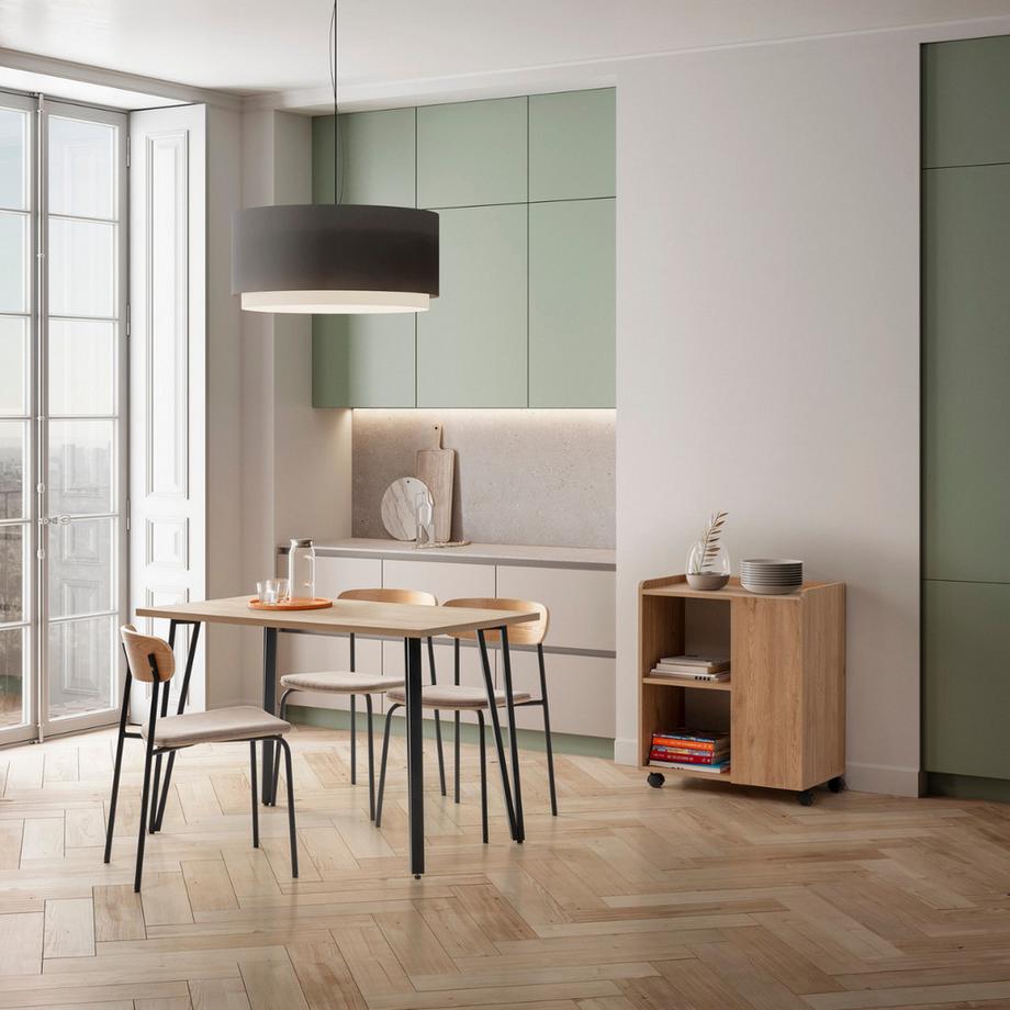 Calicosy Lot de 2 chaises ADRIANA  