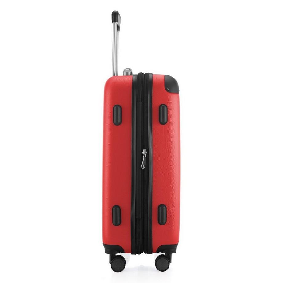 Hauptstadtkoffer ONE SIZE, Spree Valise rigide avec TSA surface mate rouge  