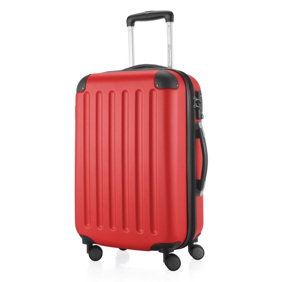 Hauptstadtkoffer ONE SIZE, Spree Valise rigide avec TSA surface mate rouge  