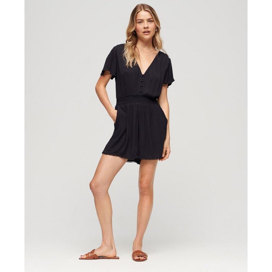 Superdry  combi-short manches courtes beach 