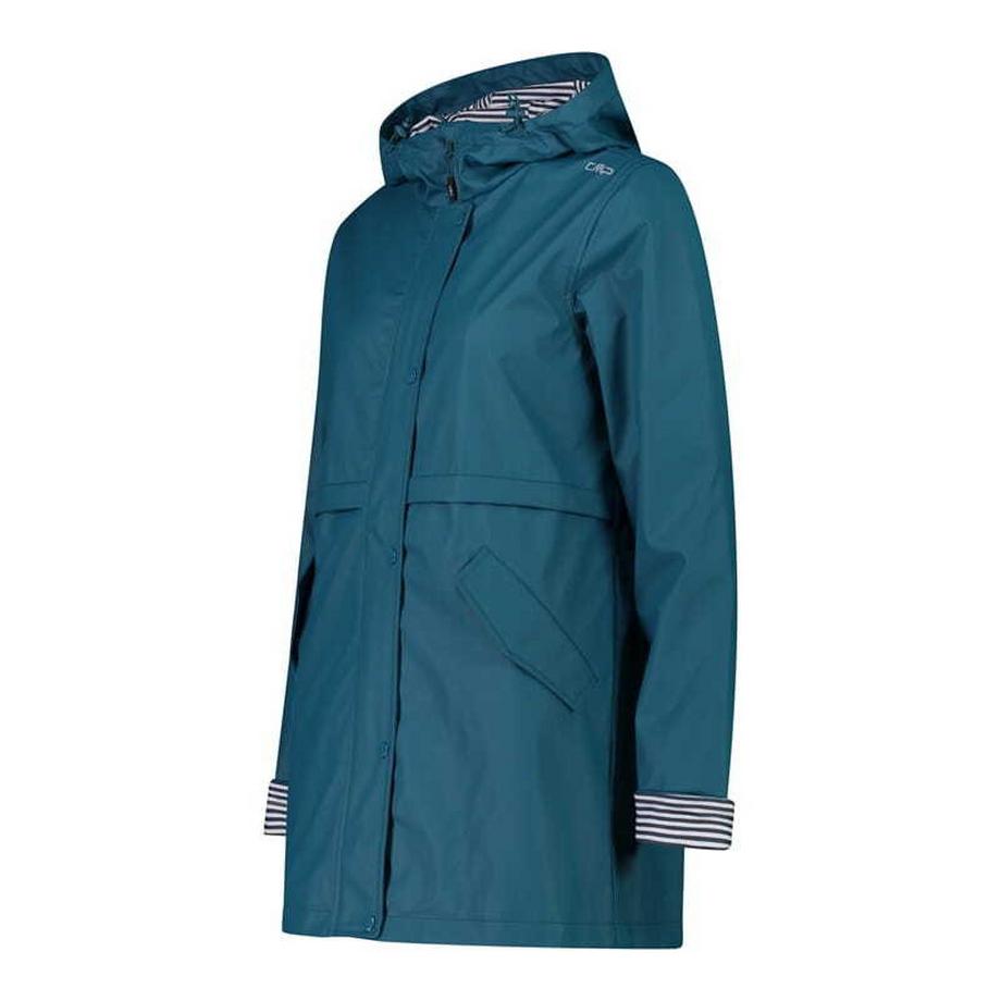 CMP Veste imperméable longue à capuche  