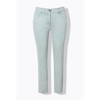 Ulla Popken  Jean Sarah 5 poches, jambe étroite et taille confortable 