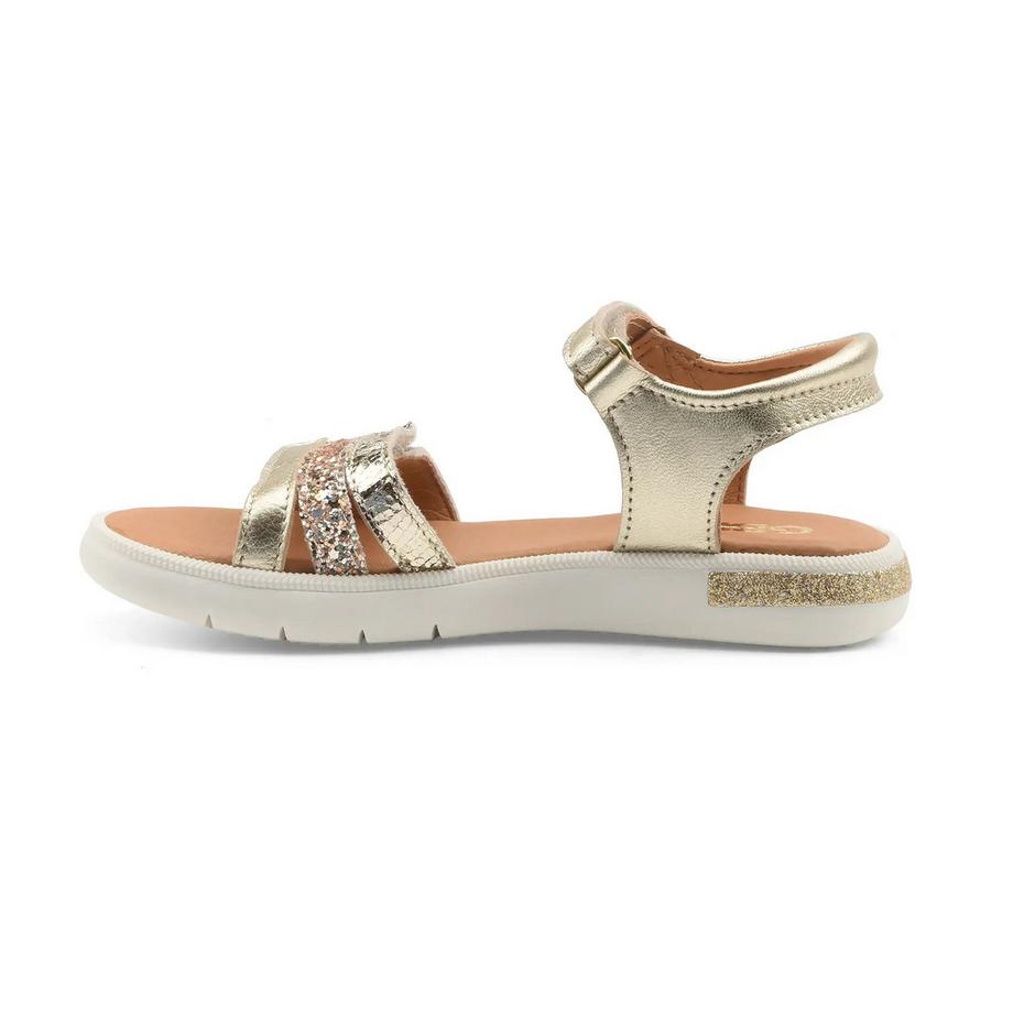 Gbb Océane Flache Sandale mit Glitzer Riemen  